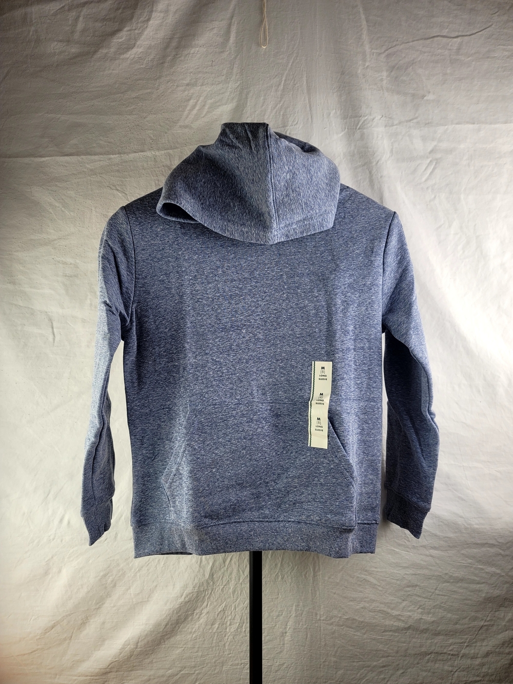 NWT Cat & Jack Boys Cozy Fleece Pullover Hoodie Navy Size M (8)